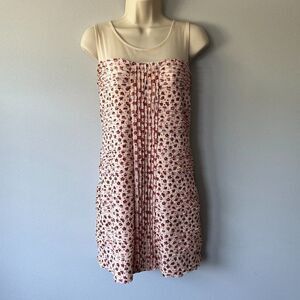 Free People Shimmy Bitsy Ditsy Floral Mini Dress Size M